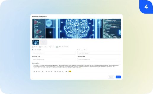 Customize Your Community Customize Your Community