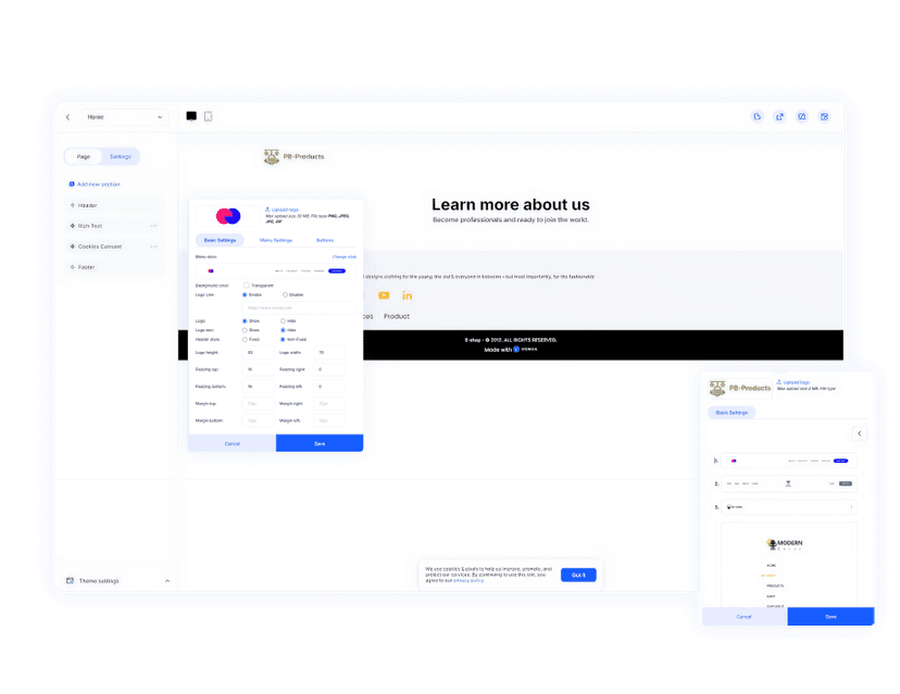 Customize Your Site Customize Your Site